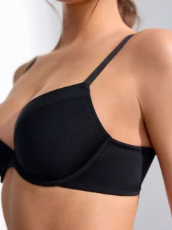 Beha's*Next Zwart/huidskleurig - A-E Afvlakkende Ultimate Comfort Beha's 2 Verpakking