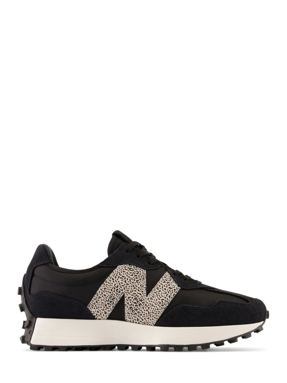 Sneakers|Sportkleding|New Balance zwart/luipaardprint - 327 - Sneakers