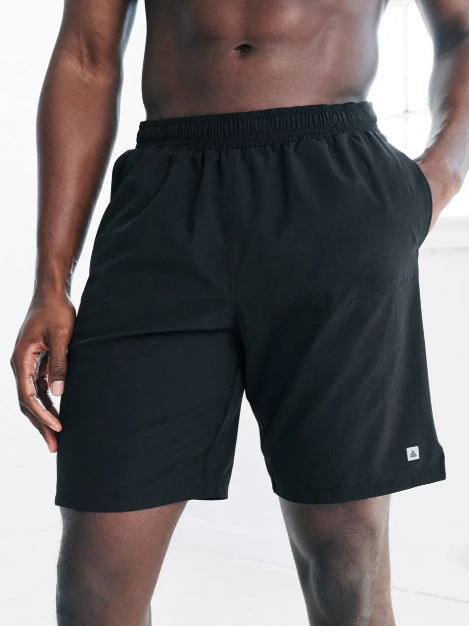 Shorts|Next Zwart/marineblauw - 9 inch - Active Gym Sports Shorts 2 Pack