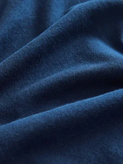 Gebreide Kleding|Poloshirts*Next - Gebreide poloshirts met lange mouwen 2 -pack Zwart/marineblauw