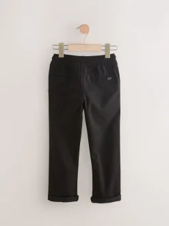Broeken En Chino's*Next Zwart/marineblauw - Geribbelde taille broek met elastische taille verpakking van 2 (3 - 16 jr)