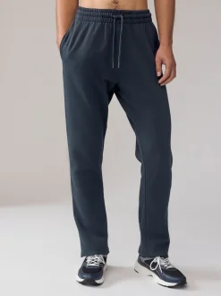Joggingbroeken|Next Zwart/marineblauw - Open - Brushback Heavyweight Open 2 Pack Joggers
