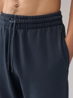 Joggingbroeken|Next Zwart/marineblauw - Open - Brushback Heavyweight Open 2 Pack Joggers