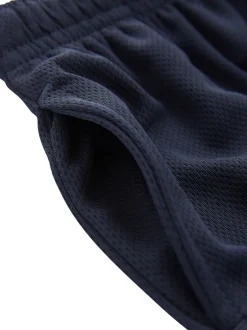 Shorts|Next - Sportshort (3-16 jr) Zwart/marineblauw