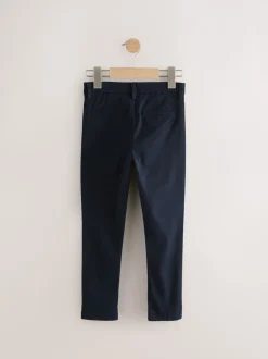 Broeken En Chino's|Next - Stretch skinny chino's verpakking van 2 (3-17jr) Zwart/marineblauw