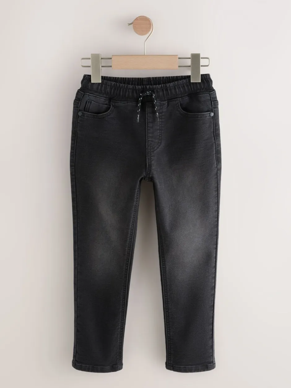 Jeans|Next Zwart/marineblauw - Stretchy jeans met elastische taille 2 pack (3-16jr)