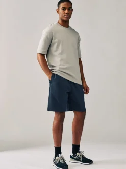 Shorts*Next - Zachte jerseyshorts verpakking van 2 Zwart/marineblauw