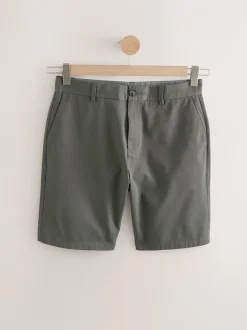 Shorts*Next - Straight fit - Set van 3 chinoshorts met stretch Zwart/marineblauw/antraciet