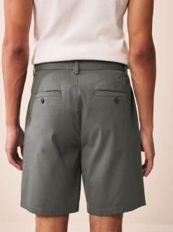 Shorts*Next - Straight fit - Set van 3 chinoshorts met stretch Zwart/marineblauw/antraciet