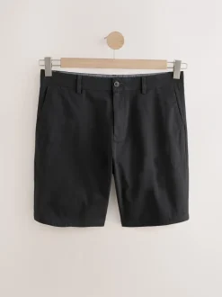 Shorts*Next - Straight fit - Set van 3 chinoshorts met stretch Zwart/marineblauw/antraciet