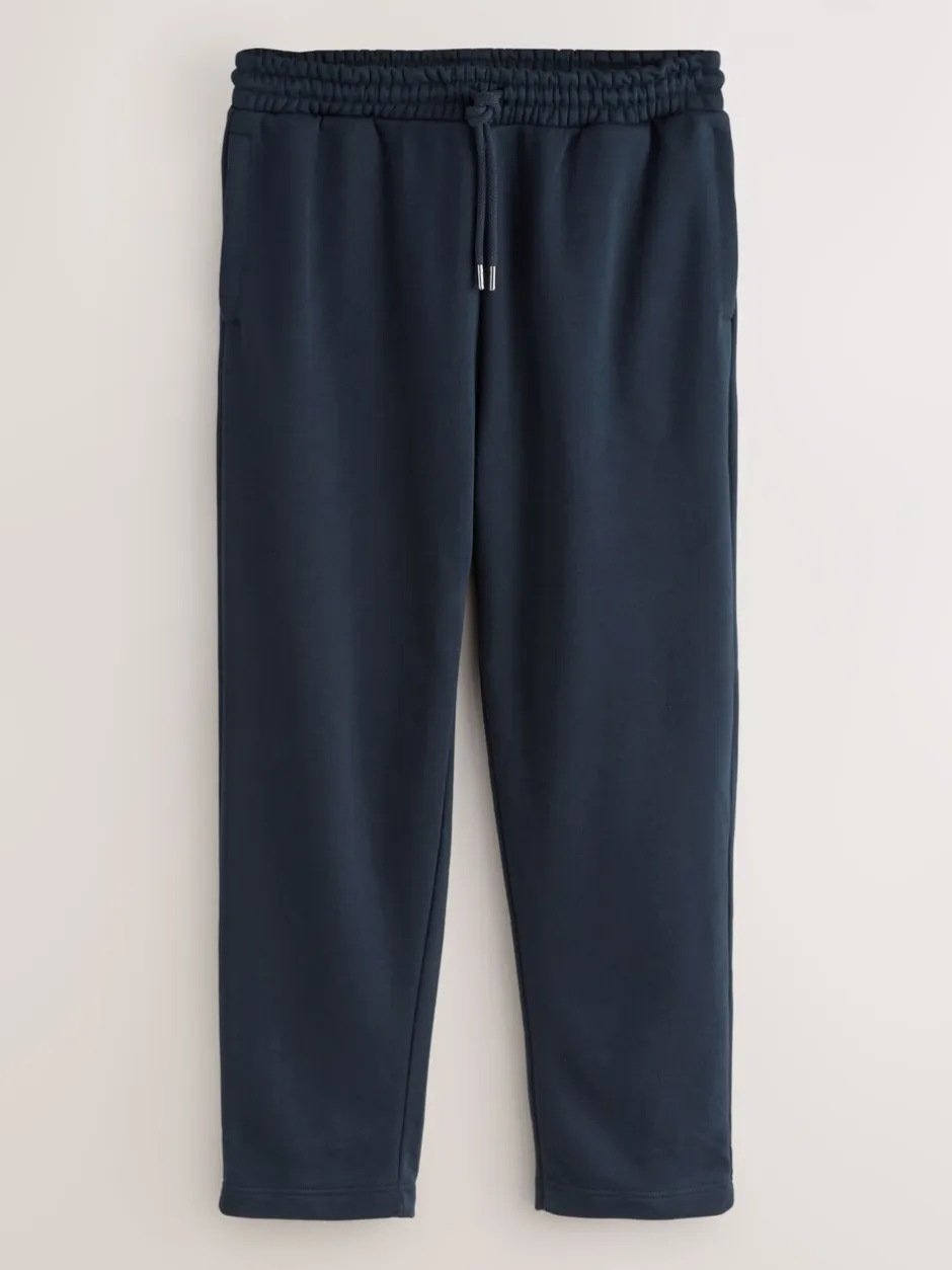 Joggingbroeken*Next - Brushback Heavyweight 3 Pack Joggers Zwart/Marineblauw/Gemêleerd grijs