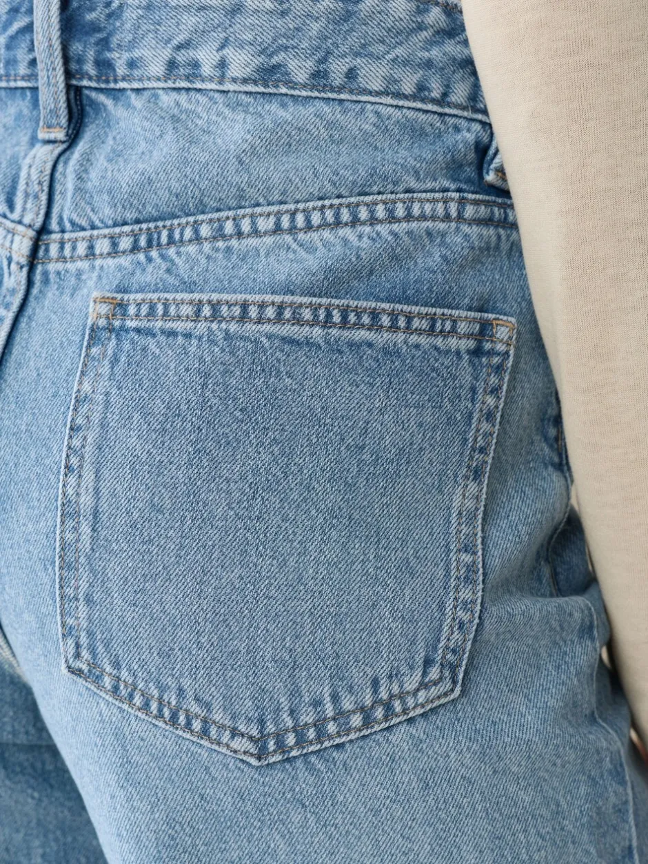 Jeans*Next - Jeans met wijde pijpen 2 Set Zwart/middelblauw