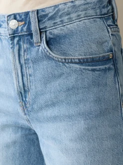 Jeans*Next - Jeans met wijde pijpen 2 Set Zwart/middelblauw