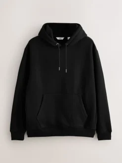 Sweaters En Hoody´S|Sweaters En Hoody´S|Next - Cotton Rich Jersey Overhead Hoodies 2 Pack Zwart/neutraal