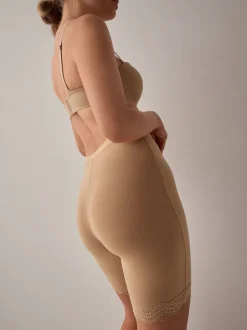 Shapewear*Next - Verpakking van 2 shorts tegen schuren Zwart/pastelroze huidskleur