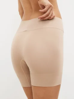 Shapewear|Next - Verpakking van 2 naadloze irritatiewerende shorts Zwart/pastelroze huidskleur