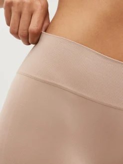 Shapewear|Next - Verpakking van 2 naadloze irritatiewerende shorts Zwart/pastelroze huidskleur