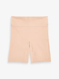 Shapewear|Next - Verpakking van 2 naadloze irritatiewerende shorts Zwart/pastelroze huidskleur