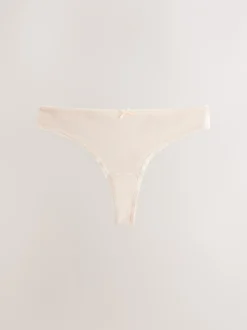 Onderbroeken*Next - Set van 7 slips met hoog katoengehalte Zwart/pastelroze huidskleur/wit