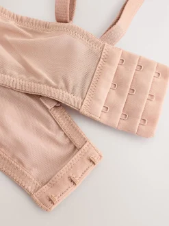Beha's*Next Zwart/praline huidskleur - Kanten strapless multiway beha's zonder vulling 2 set