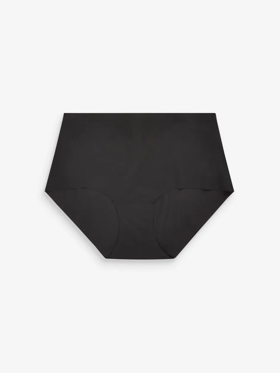 Onderbroeken*Next - Geen zichtbare onderbroeklijn comfortabele slips verpakking van 3 Zwart/Praline Huidskleur/Chocolade Huidskleur