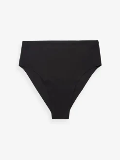 Onderbroeken|Next - Geen zichtbare onderbroeklijn comfortabele slips verpakking van 3 Zwart/Praline Huidskleur/Chocolade Huidskleur