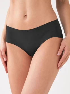 Onderbroeken*Next - Geen zichtbare onderbroeklijn comfortabele slips verpakking van 3 Zwart/Praline Huidskleur/Chocolade Huidskleur