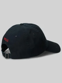Mutsen, Sjaals En Handschoenen|Polo Ralph Lauren Zwart/rood logo - Classic Cap