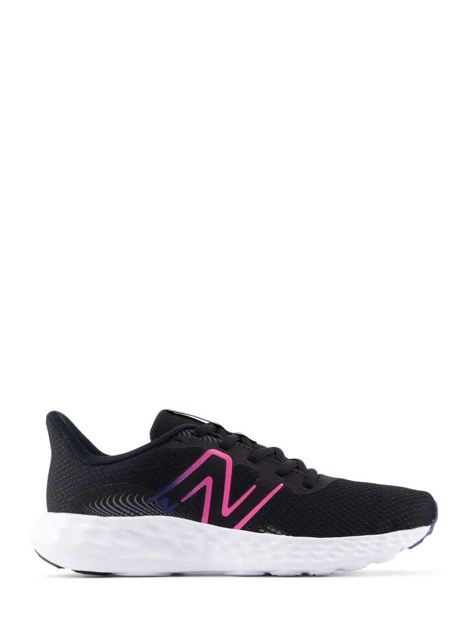 Sneakers|Sportkleding|New Balance - 411 damessneakers Zwart/roze