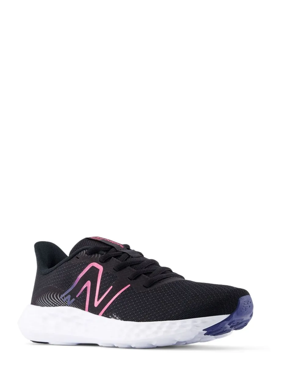 Sneakers|Sportkleding|New Balance - 411 damessneakers Zwart/roze