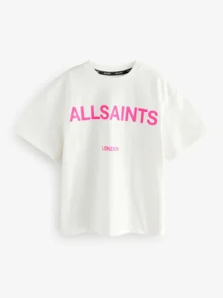 T-Shirts*smALLSAINTS - Oversized Girls Logo T-Shirts 3 Pack Zwart/roze