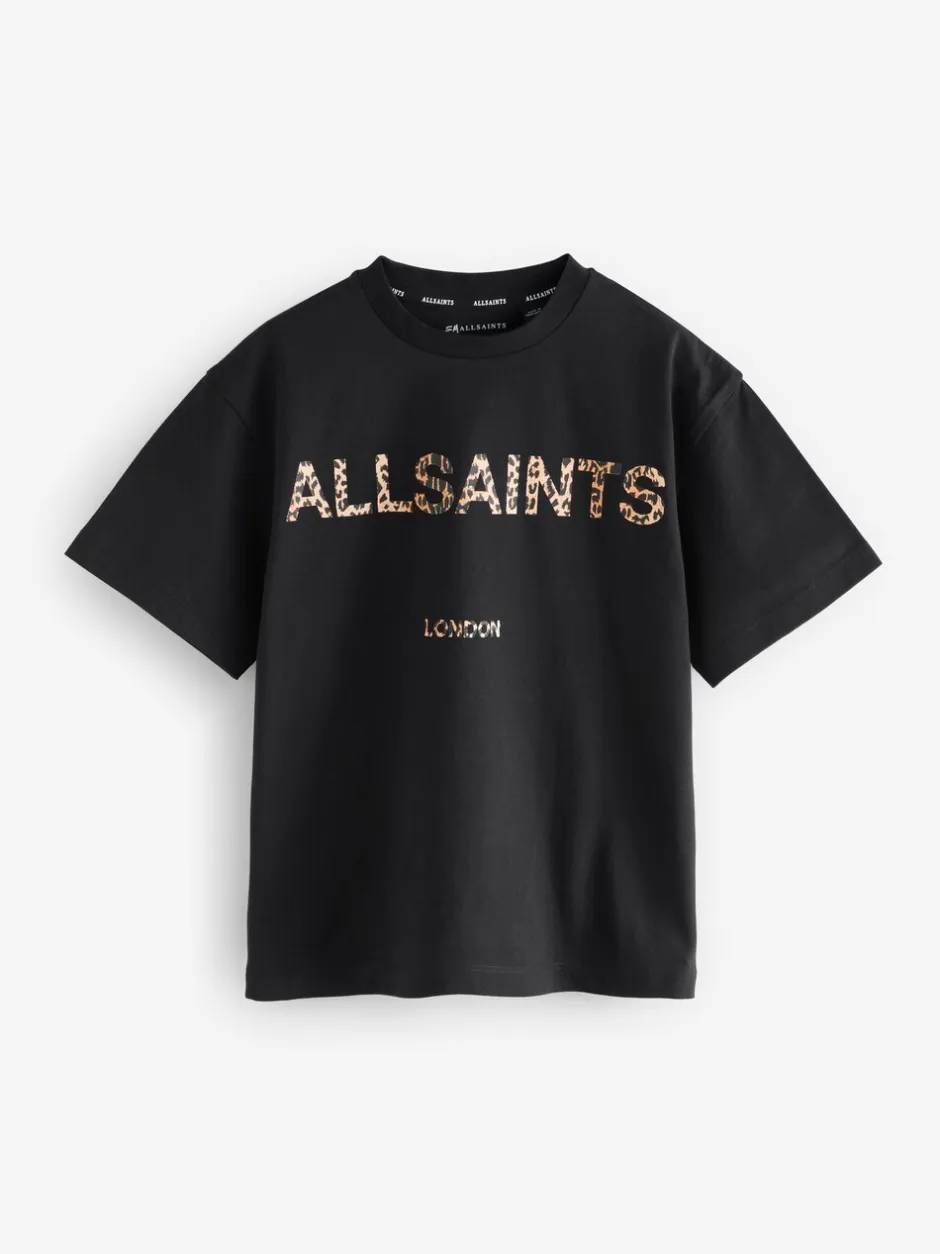 T-Shirts*smALLSAINTS - Oversized Girls Logo T-Shirts 3 Pack Zwart/roze