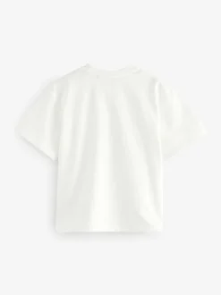 T-Shirts*smALLSAINTS - Oversized Girls Logo T-Shirts 3 Pack Zwart/roze