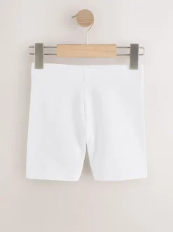 Shorts En Rokken|Next - Set van 5 fietsshorts (3 - 16 jr) Zwart/roze/blauw/wit/grijs