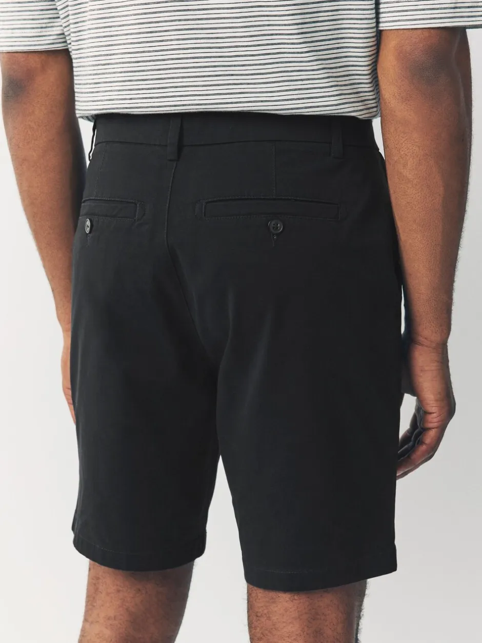 Shorts*Next - Straight fit - Set van 4 chinoshorts met stretch Zwart/vintage Blauw/Wit/Mushroom white