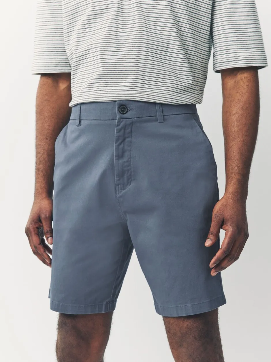 Shorts*Next - Straight fit - Set van 4 chinoshorts met stretch Zwart/vintage Blauw/Wit/Mushroom white