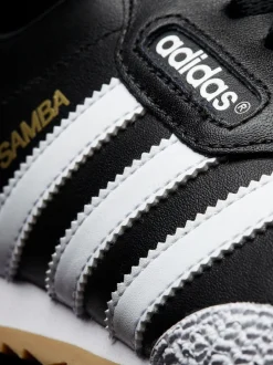 Sneakers|adidas originals - samba suède sneakers Zwart/wit