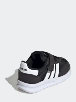 Sneakers|Sneakers*adidas - Run 70s 2.0 sneakers Klittenbandsneakers voor zuigelingen Zwart/wit