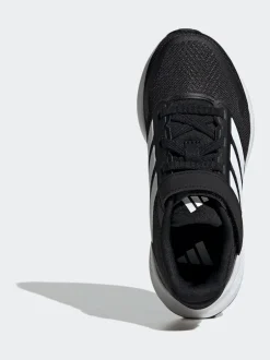 Sneakers|Sneakers|adidas Zwart/wit - Runfalcon 5 kindersneakers met elastische veters