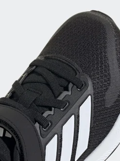 Sneakers|Sneakers|adidas Zwart/wit - Runfalcon 5 kindersneakers met elastische veters