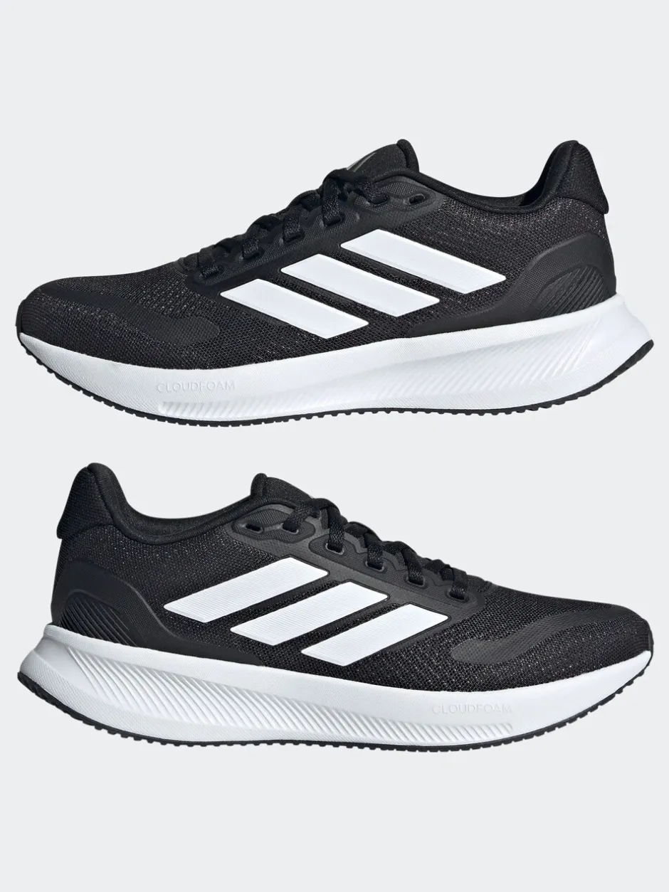 Sneakers|Sneakers*adidas Zwart/wit - Runfalcon 5 veterschoenen voor junioren