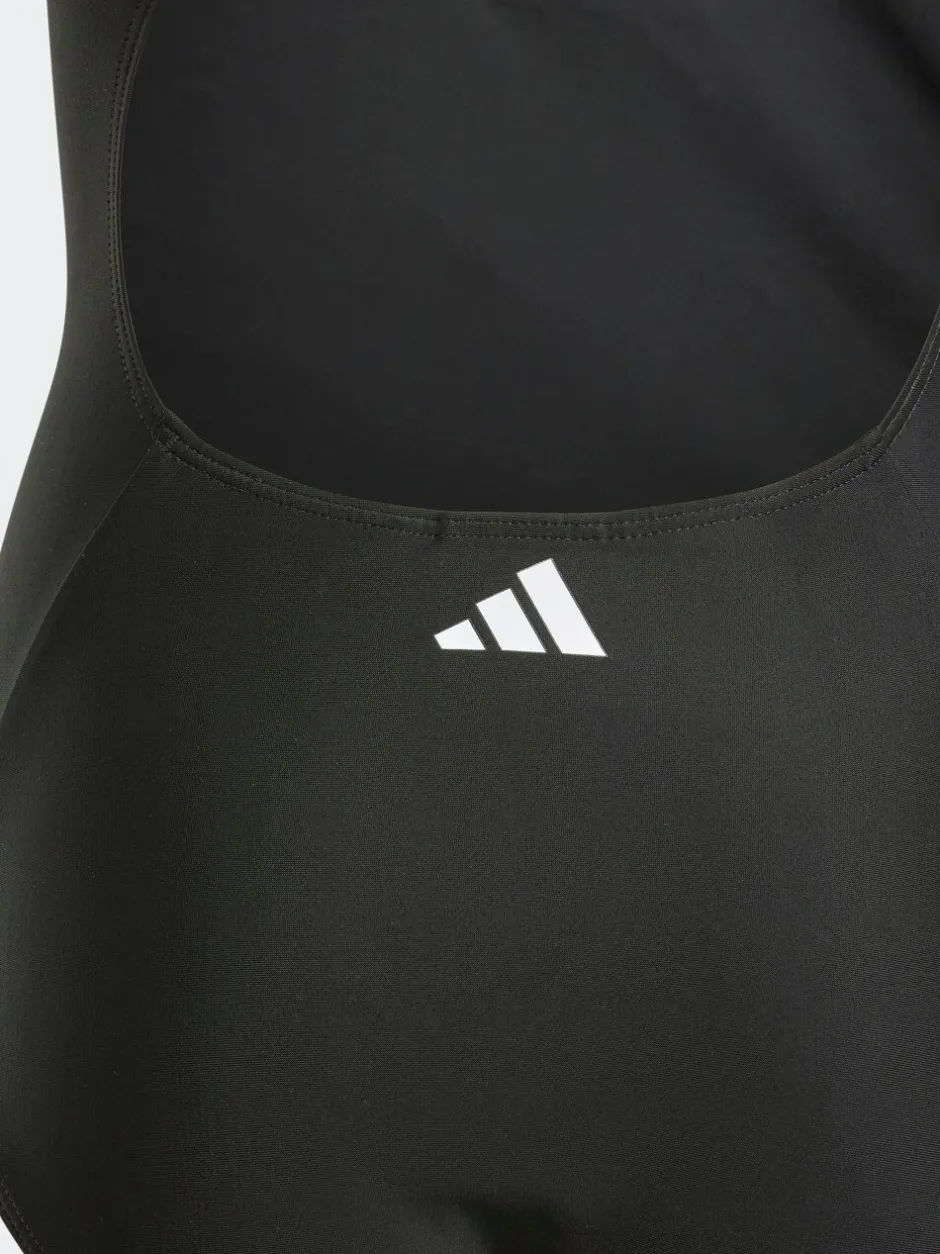 Badkleding*adidas - 3-Strepen Kinderzwempak Zwart/wit
