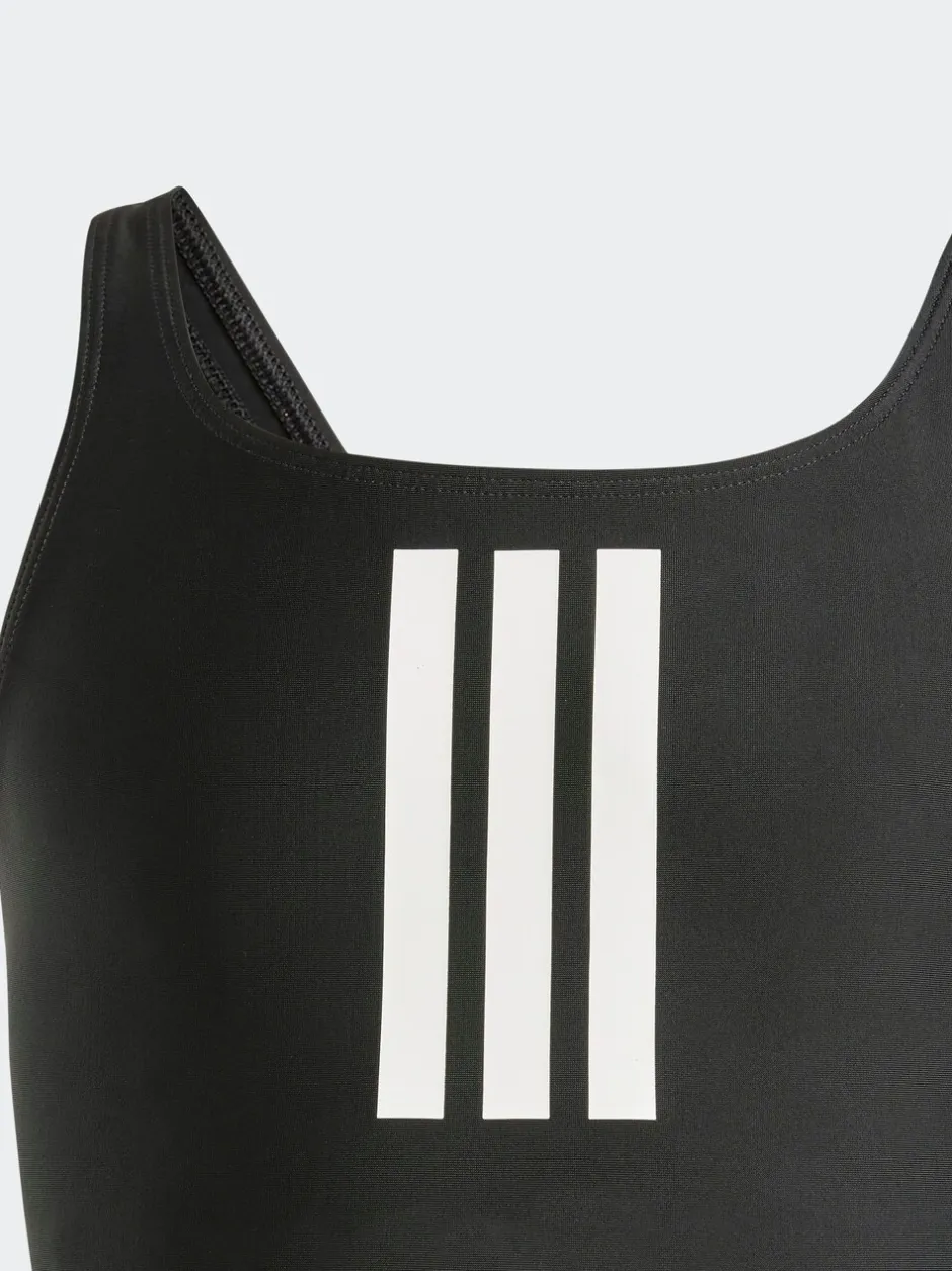 Badkleding*adidas - 3-Strepen Kinderzwempak Zwart/wit