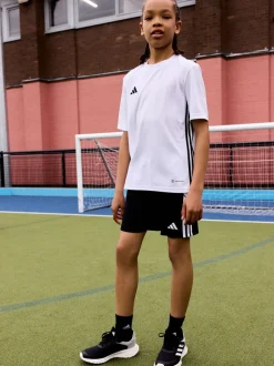 Schoolkleding|Shorts*adidas Zwart/wit - Tiro 24 shorts voor kinderen