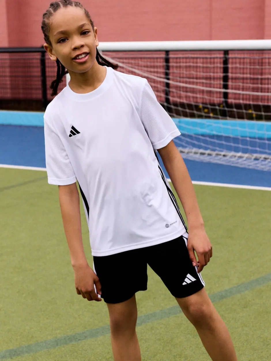 Schoolkleding|Shorts*adidas Zwart/wit - Tiro 24 shorts voor kinderen