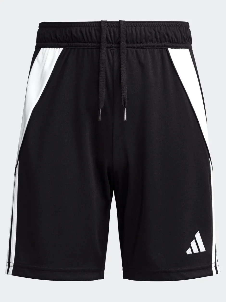 Schoolkleding|Shorts*adidas Zwart/wit - Tiro 24 shorts voor kinderen
