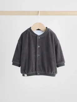 Joggingbroeken*Next Zwart/wit - Baby Velour Jacket, Top and Joggers Set (0mths-2yrs)