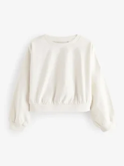Sweaters En Hoody´S|Next Zwart/wit - Boxy 100% katoenen Sweaters met Lange mouwen 3 pack (3-16jr)