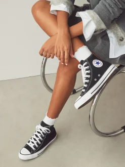 Sneakers|Sportkleding|Converse - - Hoge Chuck Taylor All Star sneakers Zwart/wit