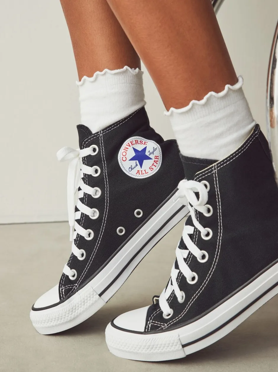 Sneakers|Sportkleding|Converse - - Hoge Chuck Taylor All Star sneakers Zwart/wit